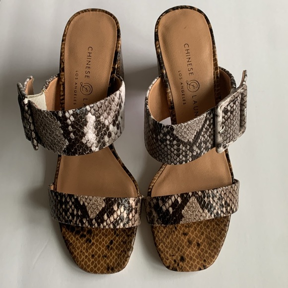 NWT! Chinese Laundry Yippy Snake slide - Picture 2 of 7